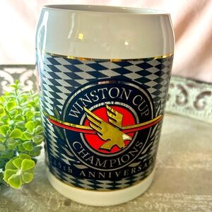 1995 Winston Cup Champion Collector Beer Mug with Certificate of Authenticity